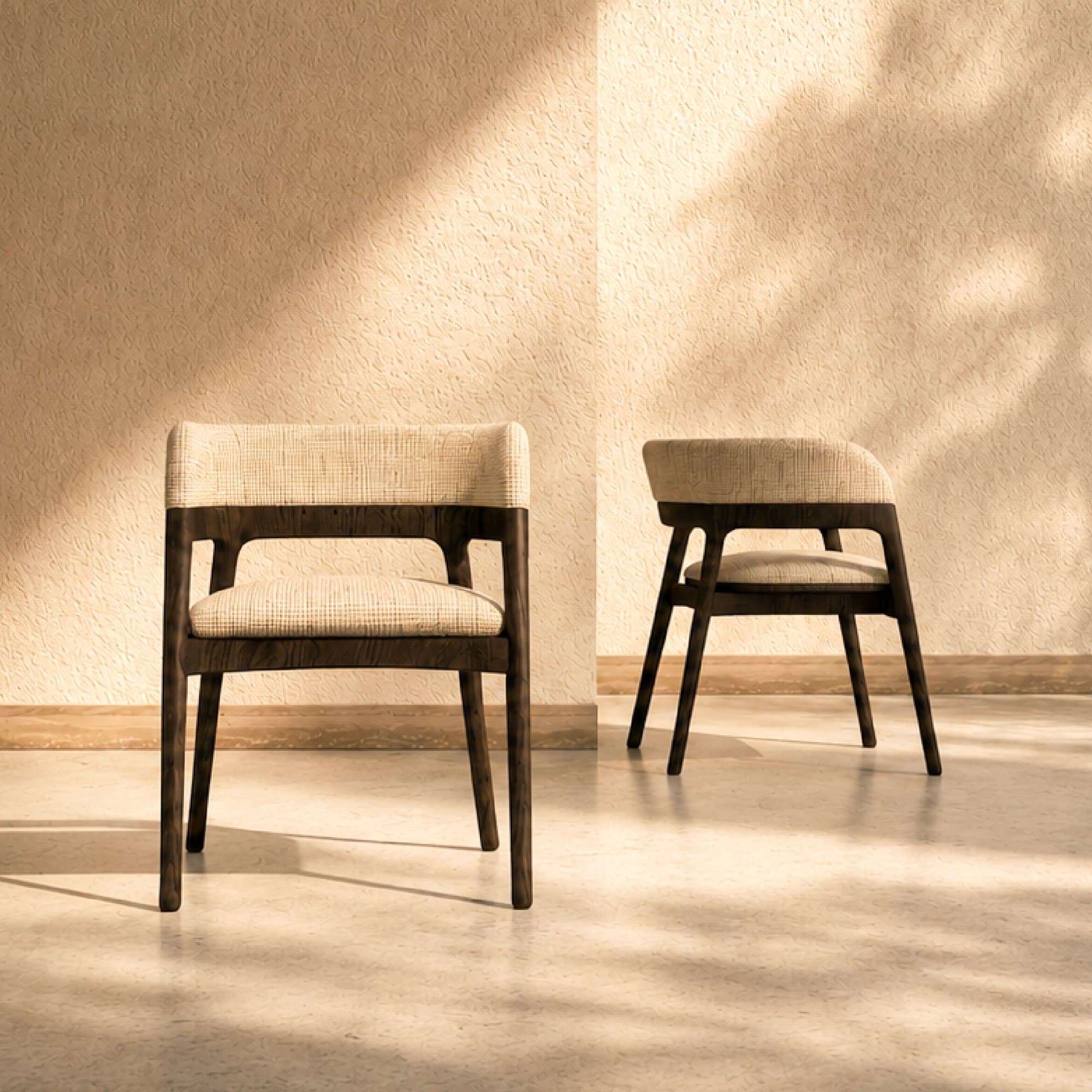 Encuentro, silla, en un ambiente de la colección