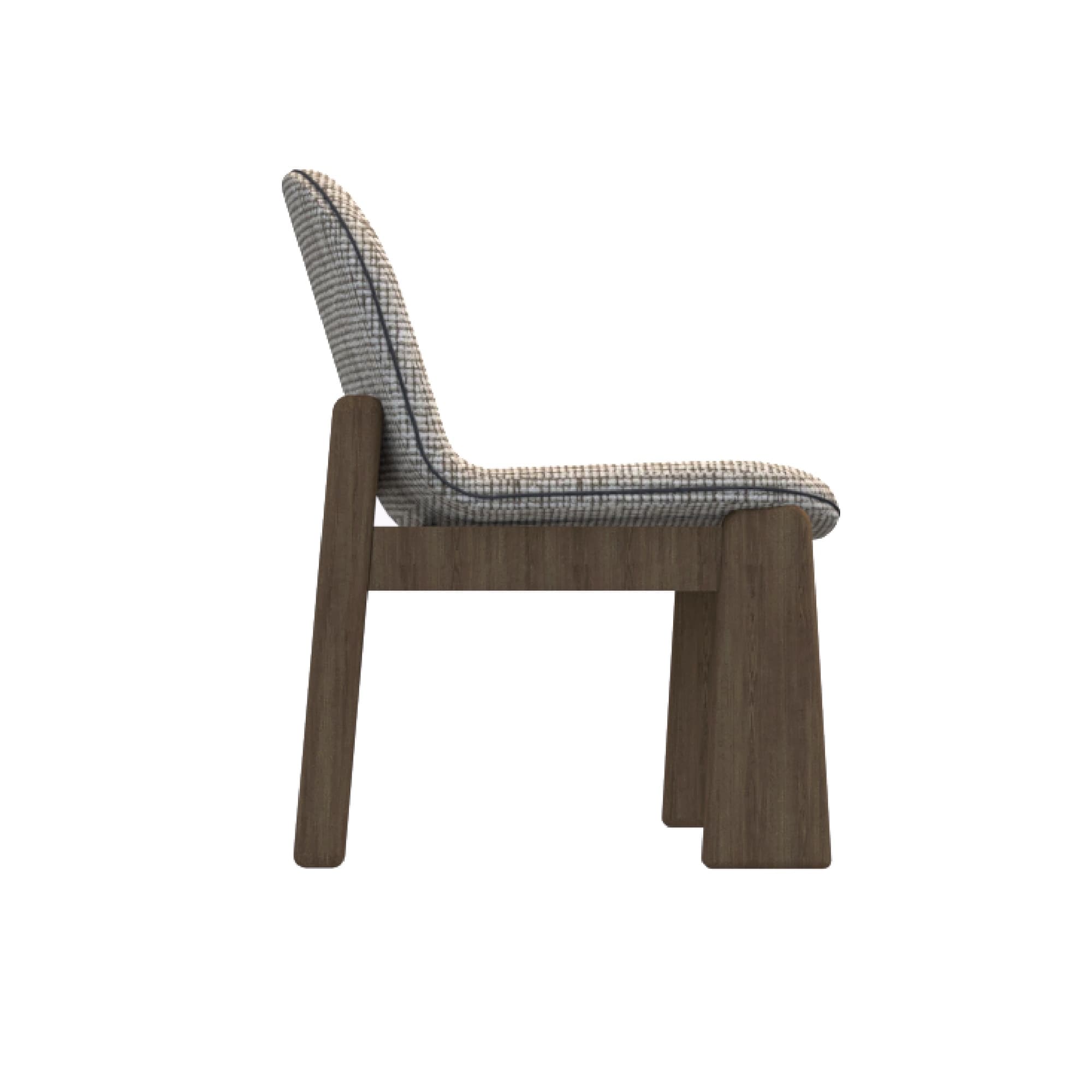 Relieve, silla — vista lateral